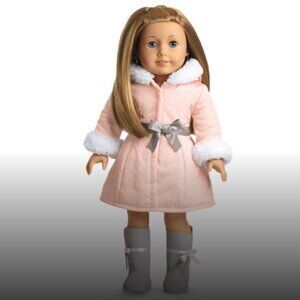 American Girl Pretty Pink Coat